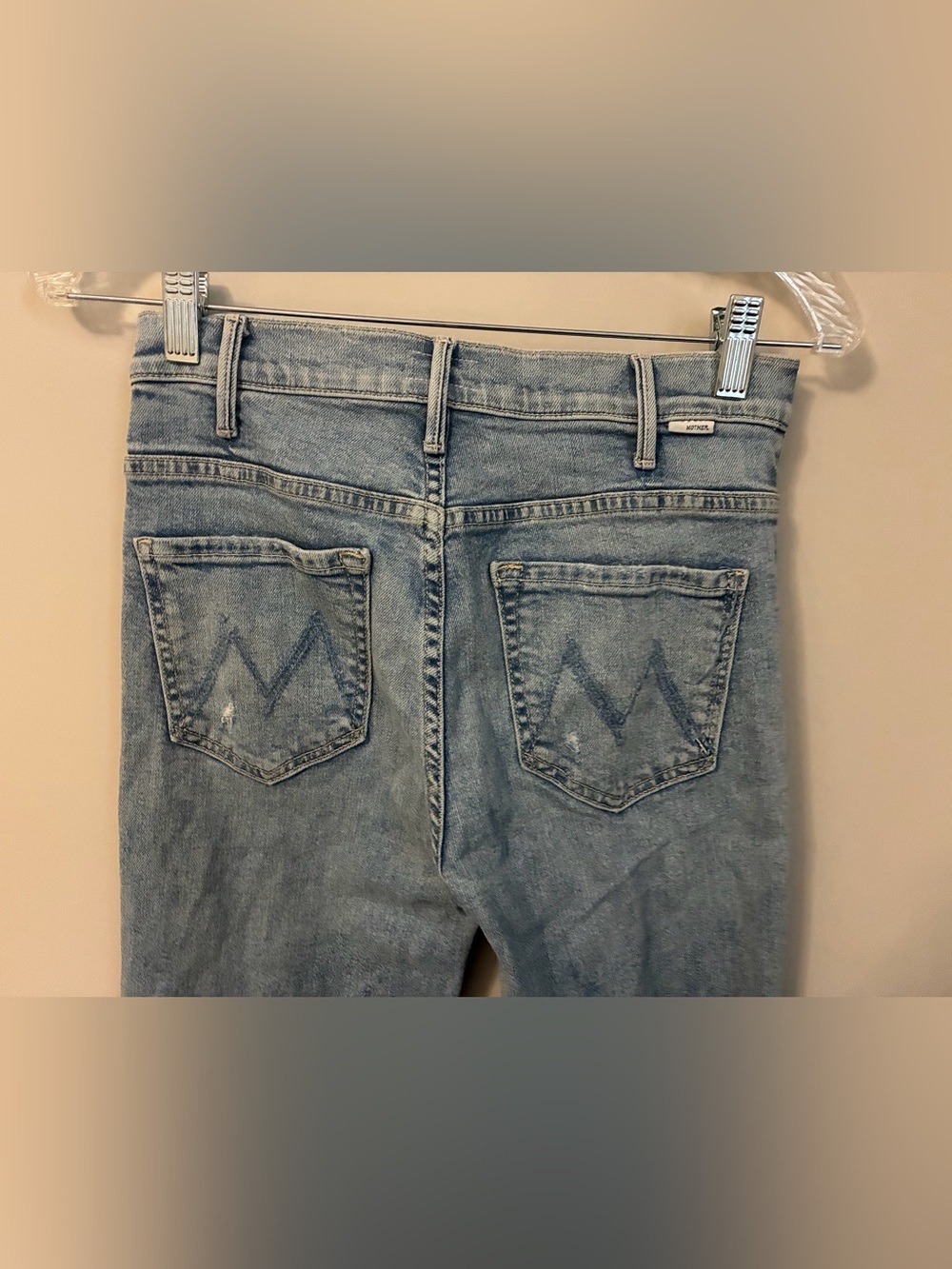 MOTHER The Hustler Ankle Chew Jeans Size 26 - Picture 7 of 12